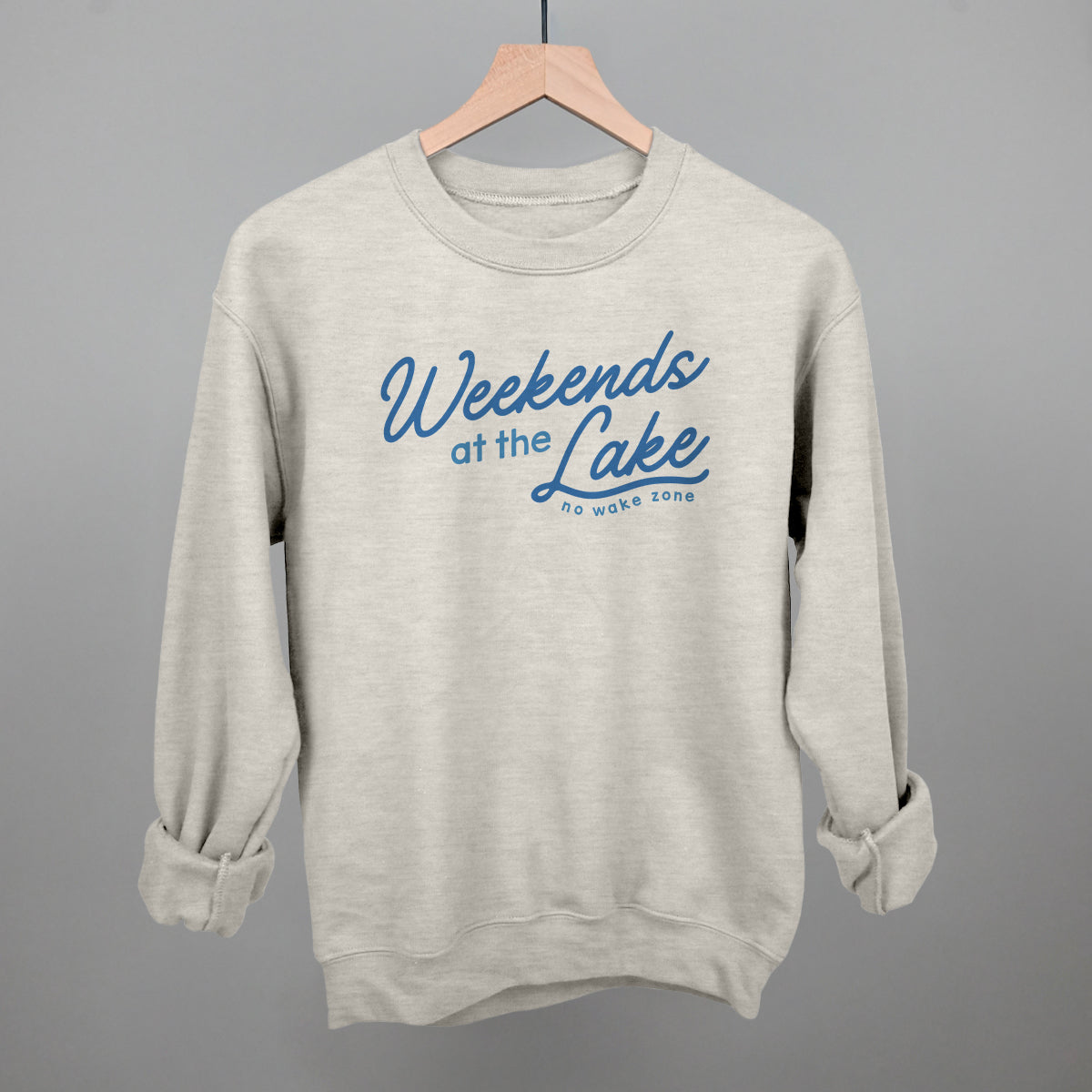 Weekends At The Lake Blue