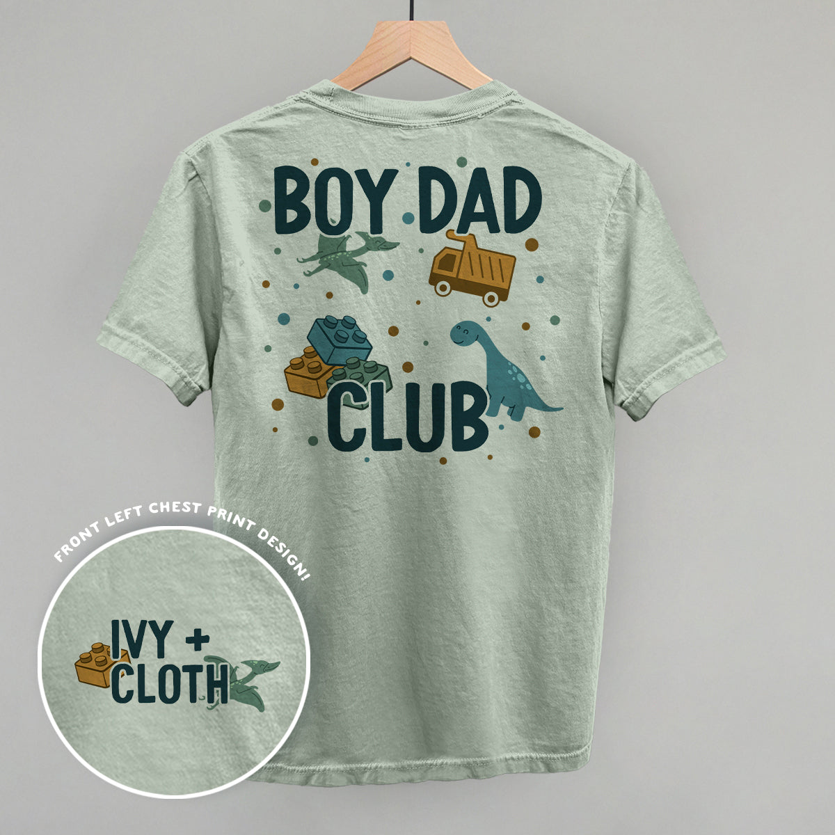 Boy Dad Club Doodles (Back Print)