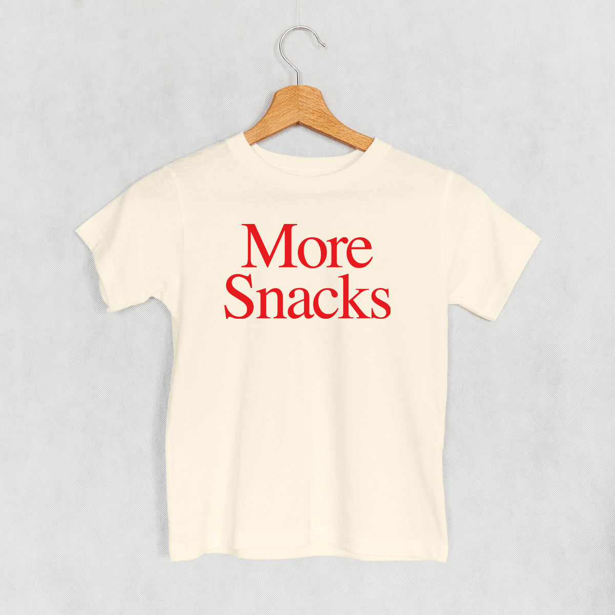 More Snacks Text (Kids)