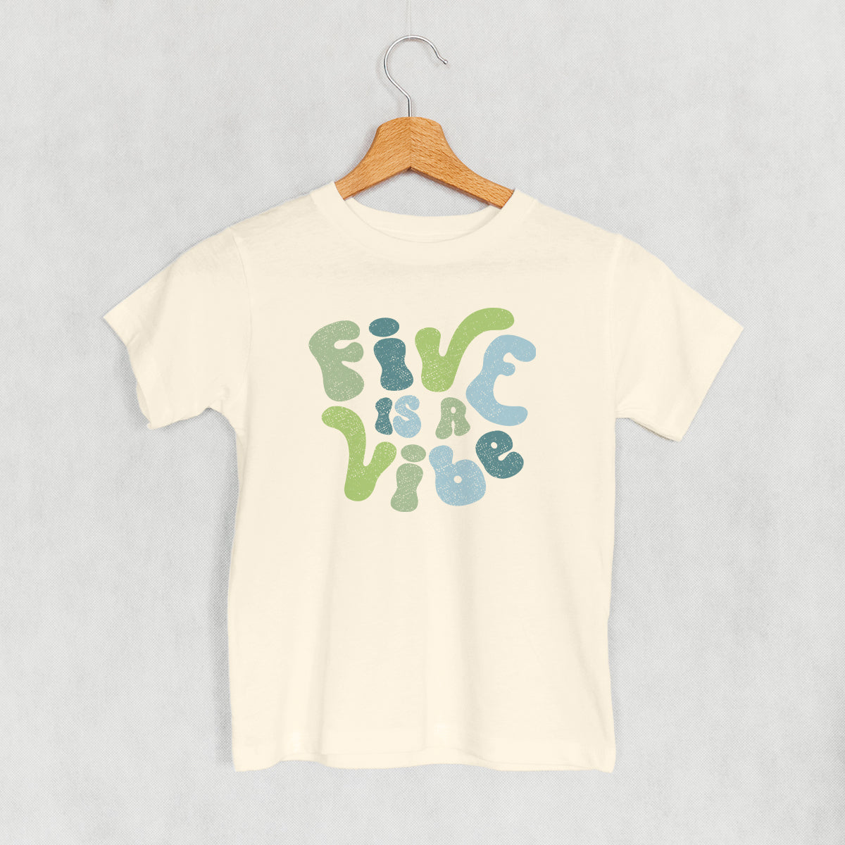 Five Is A Vibe (Blue + Green) (Kids)