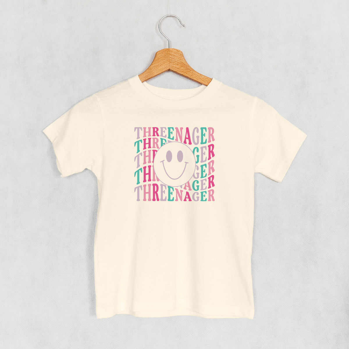 Threenager (Pink + Purple) (Kids)