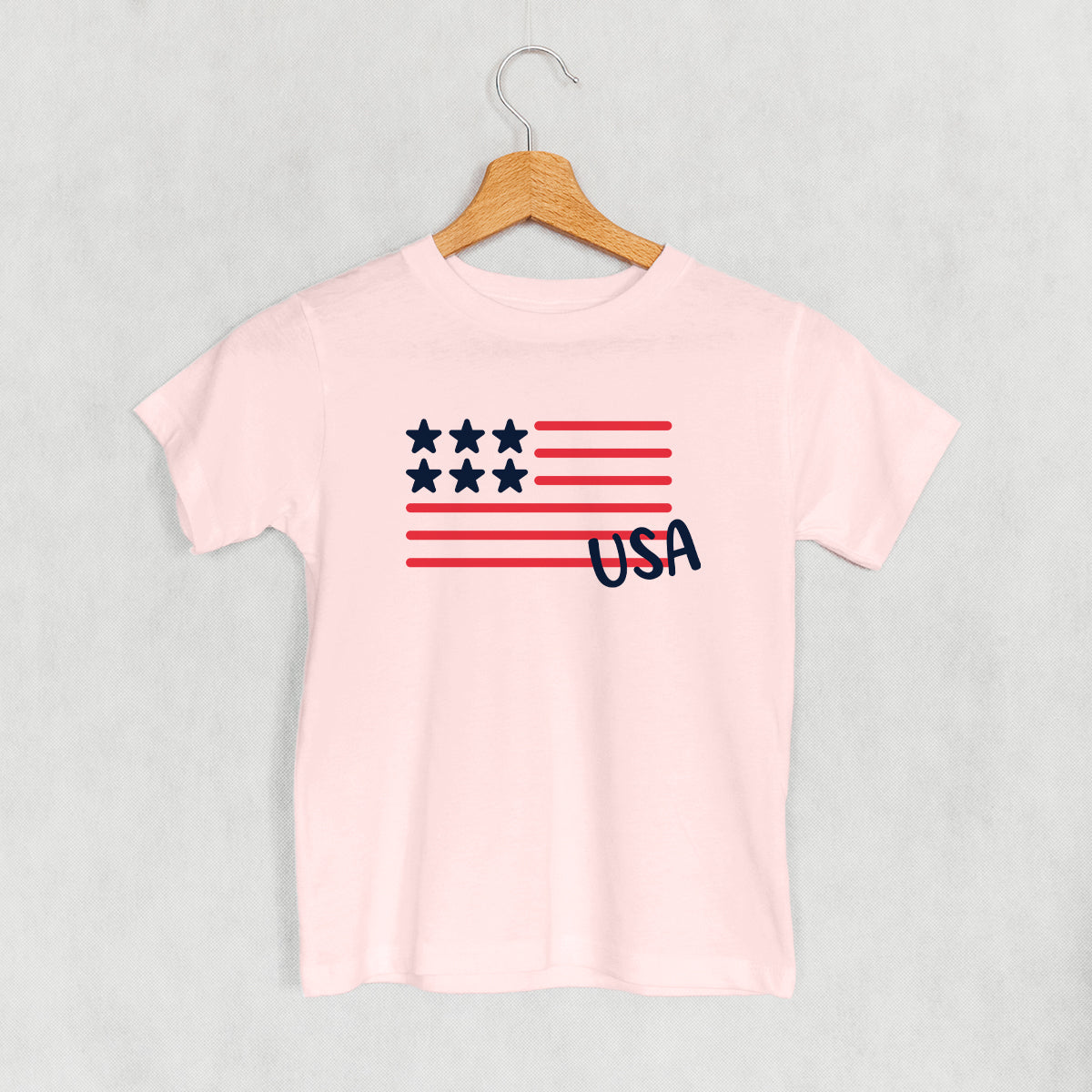 USA Flag Doodle (Kids)