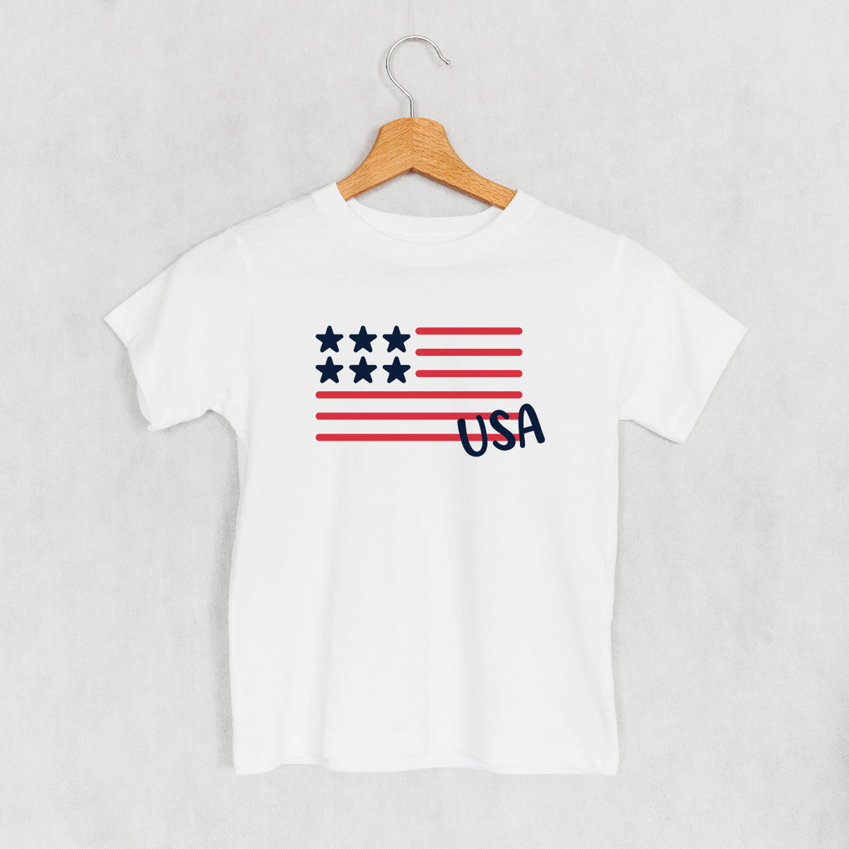 USA Flag Doodle (Kids)