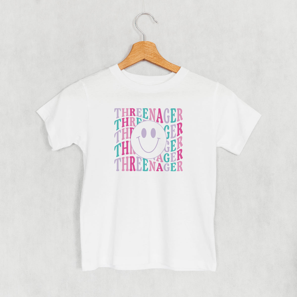 Threenager (Pink + Purple) (Kids)