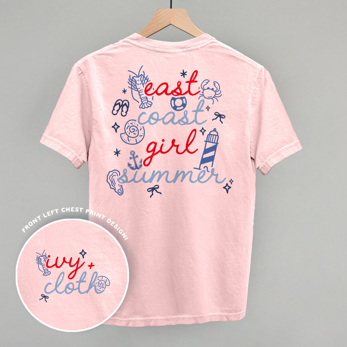 East Coast Girl Summer Doodles (Back Print)