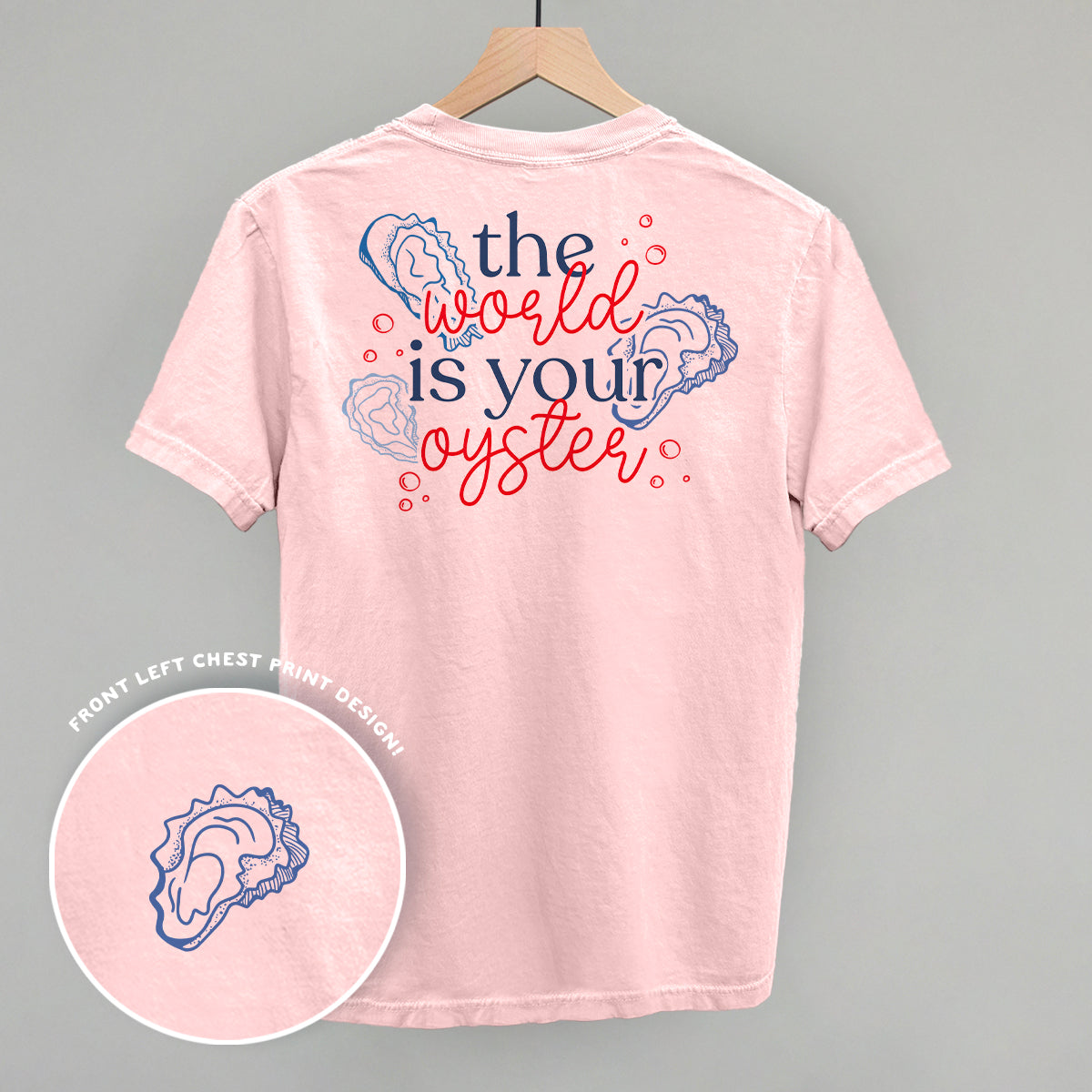 The World Is Your Oyster Doodles (Back Print)