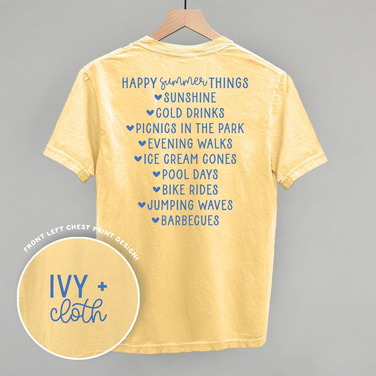 Happy Summer Things (Back Print)