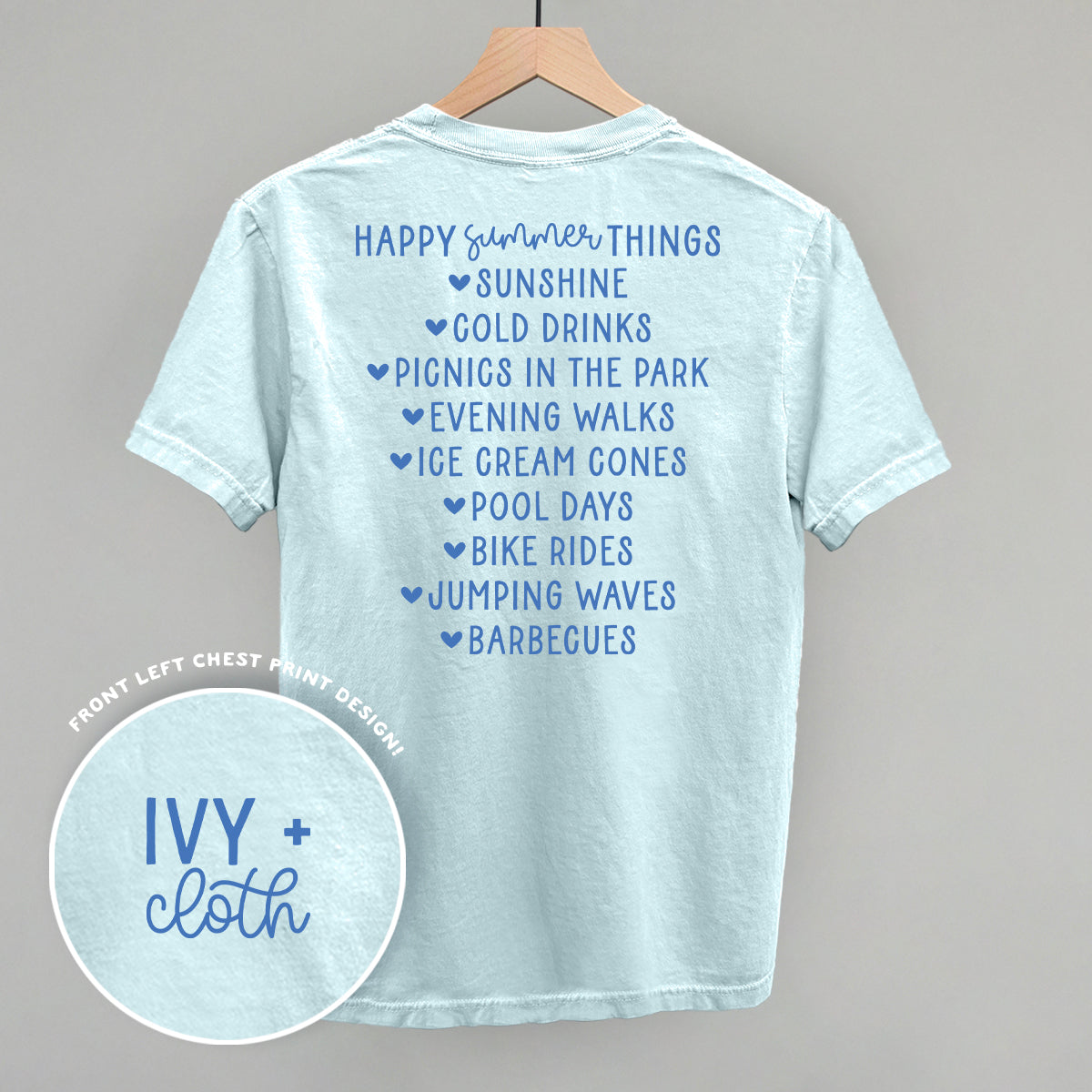 Happy Summer Things (Back Print)
