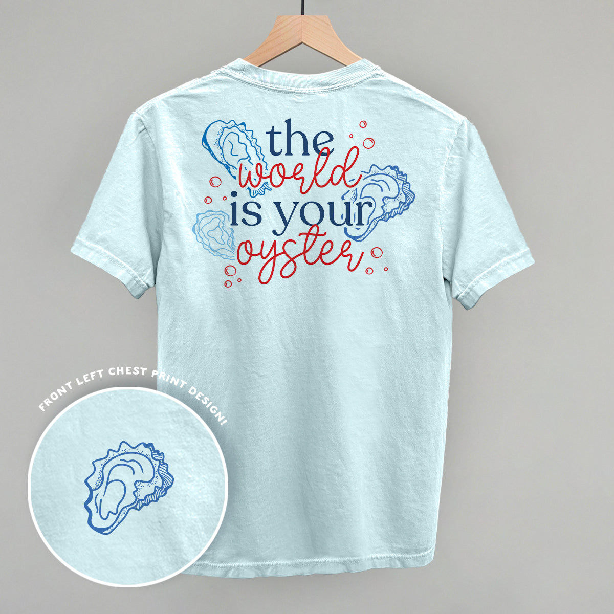 The World Is Your Oyster Doodles (Back Print)