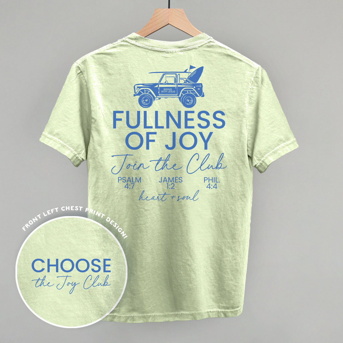 Choose The Joy Club (Back Print)