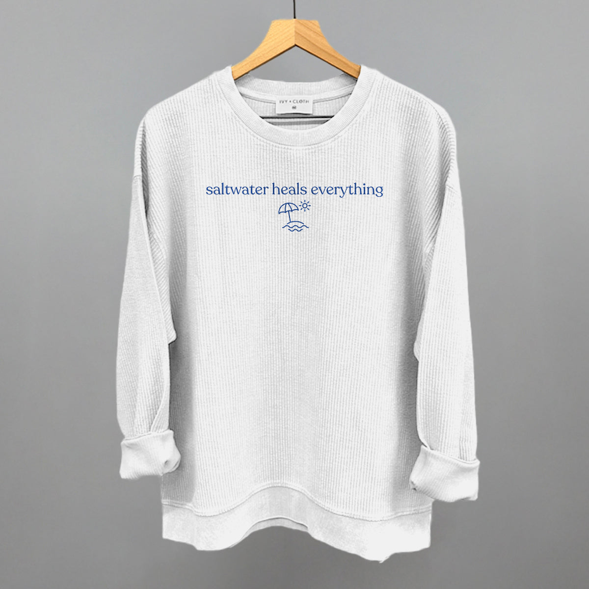Saltwater Heals Everything Doodle
