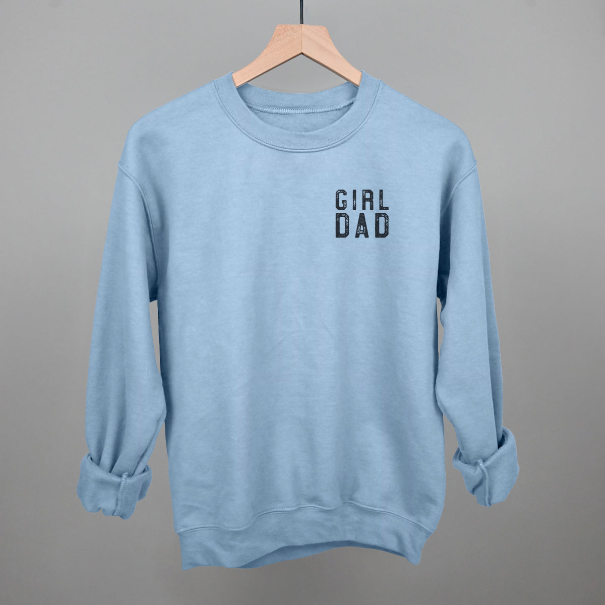 Girl Dad Block Letters (Left Chest)