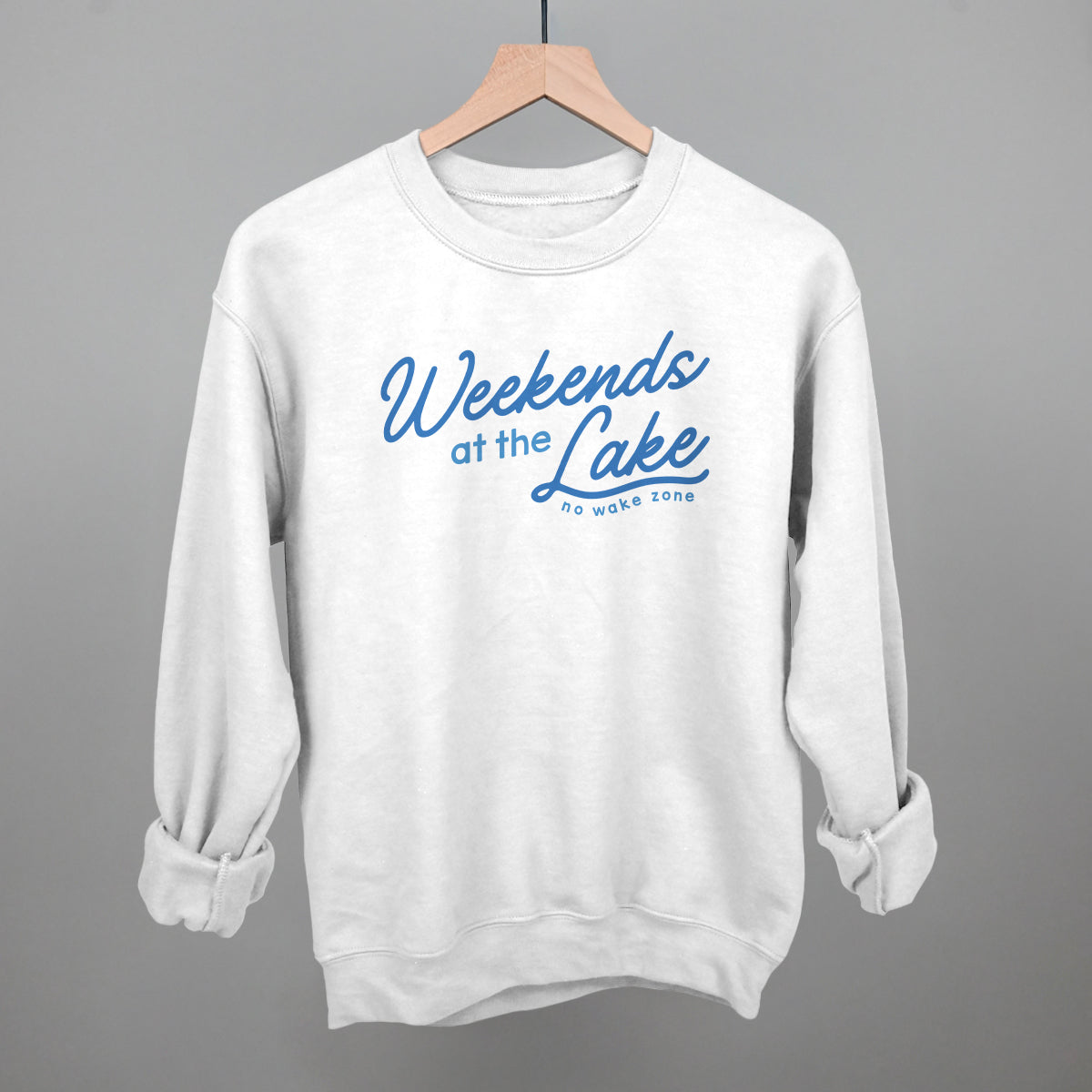 Weekends At The Lake Blue