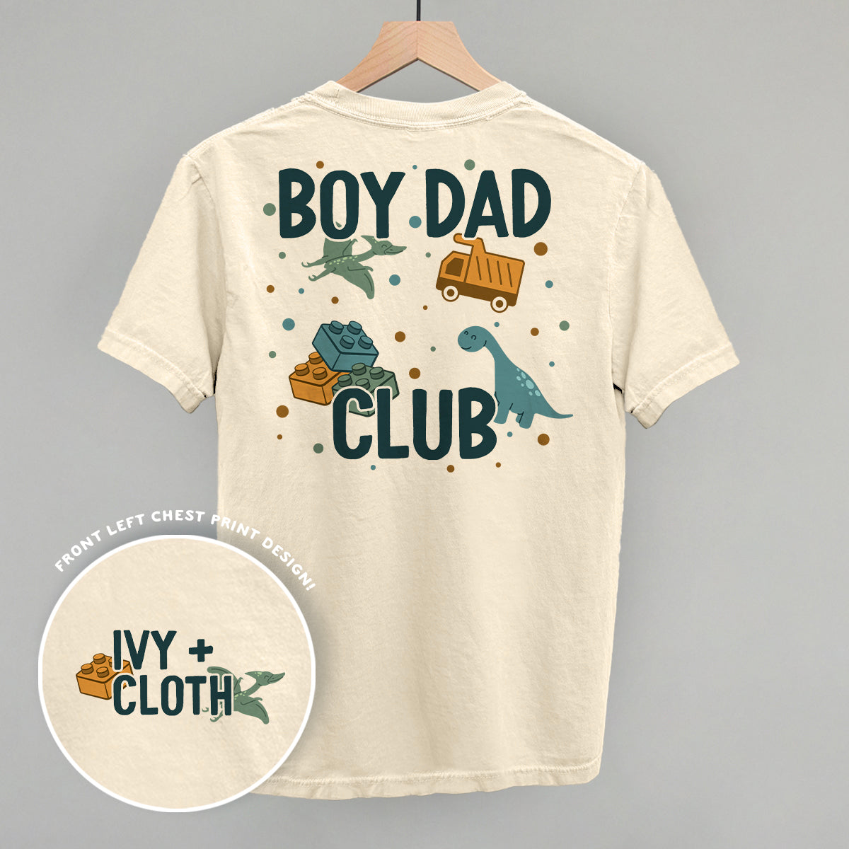Boy Dad Club Doodles (Back Print)