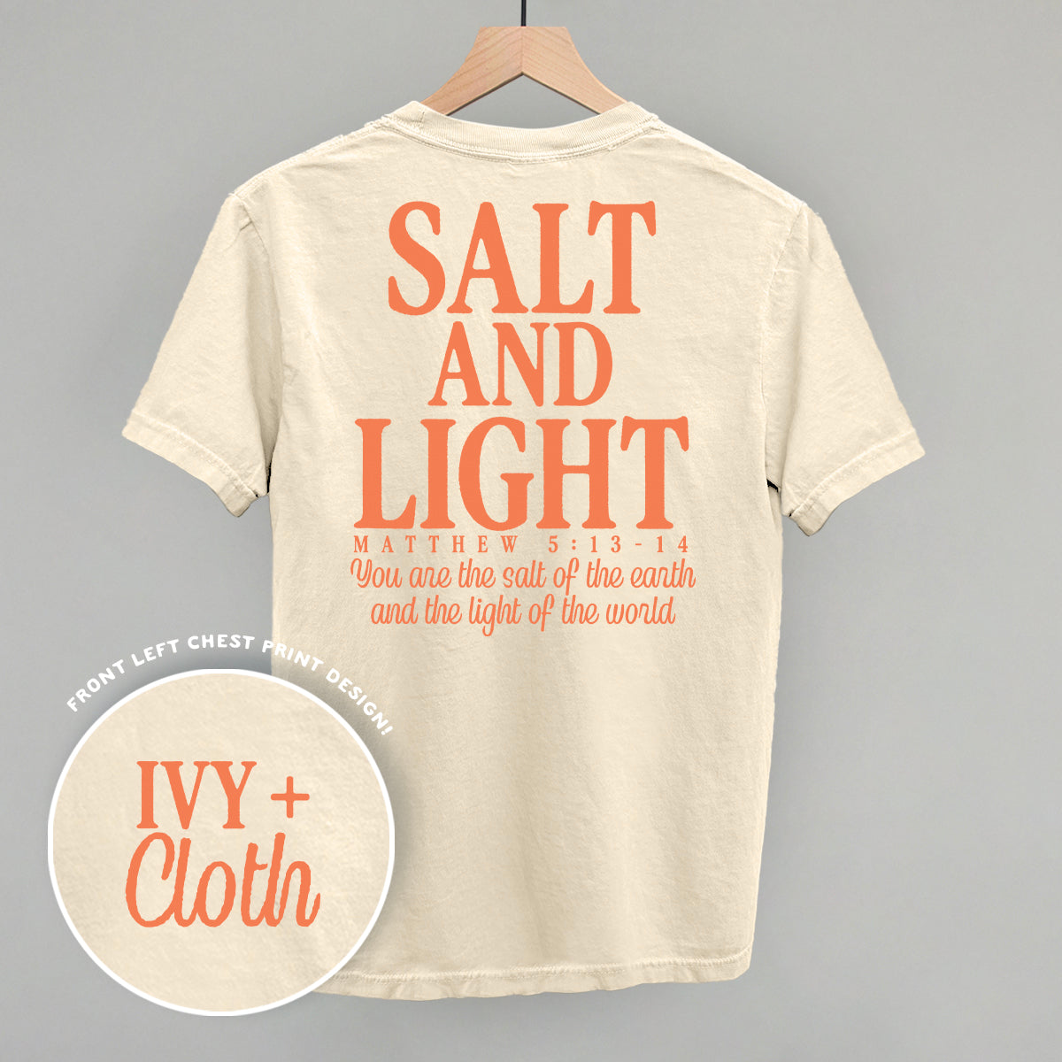 Salt And Light Serif (Back Print)