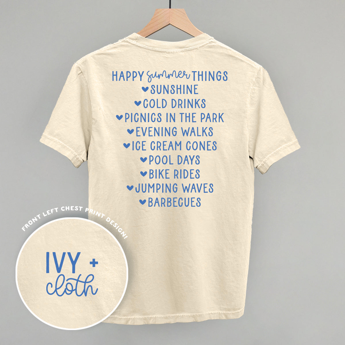Happy Summer Things (Back Print)