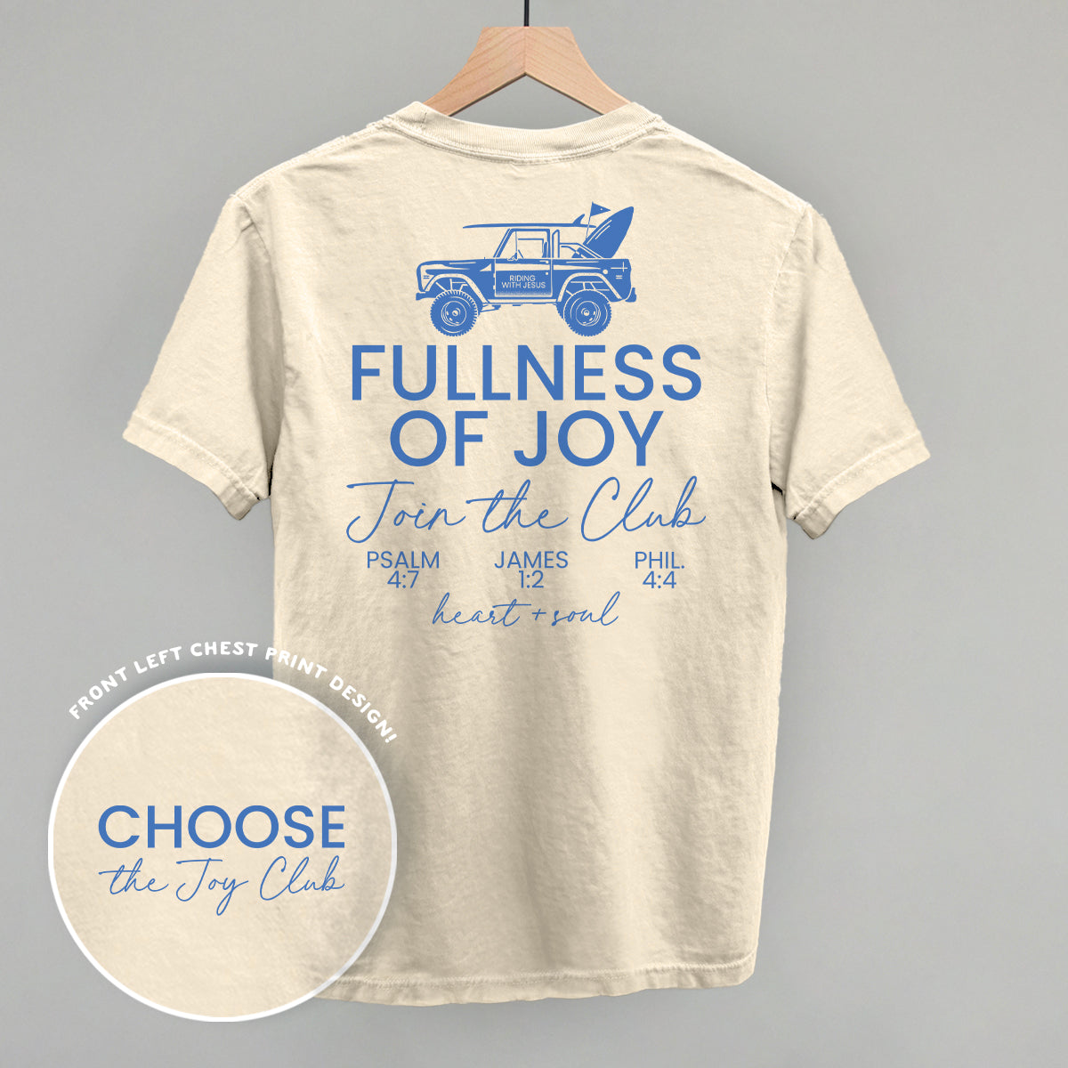 Choose The Joy Club (Back Print)