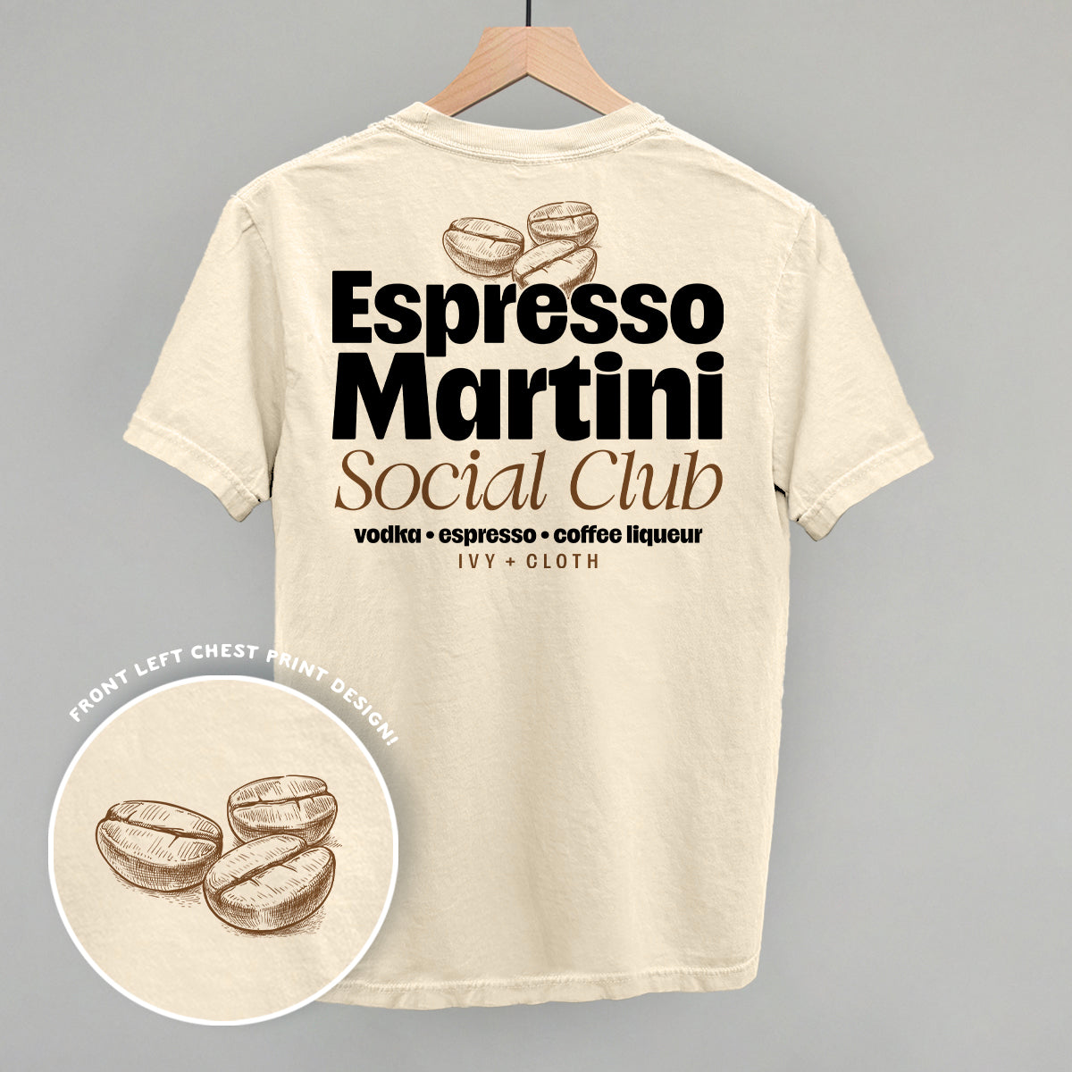 Espresso Martini Social Club (Back Print)