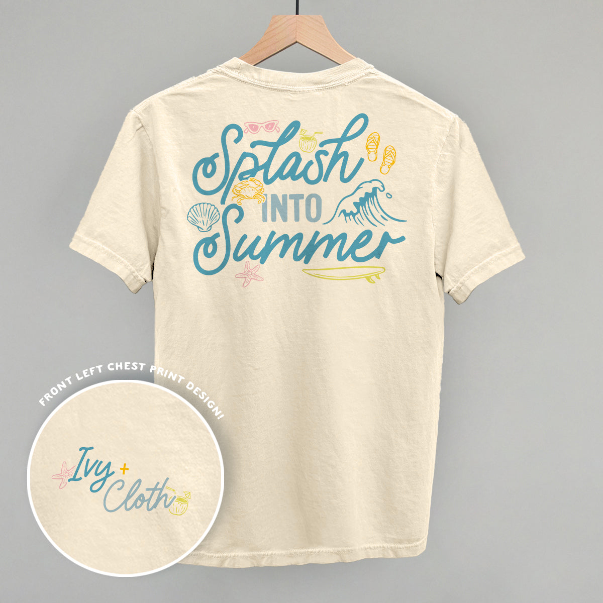 Splash Into Summer (Back Print)