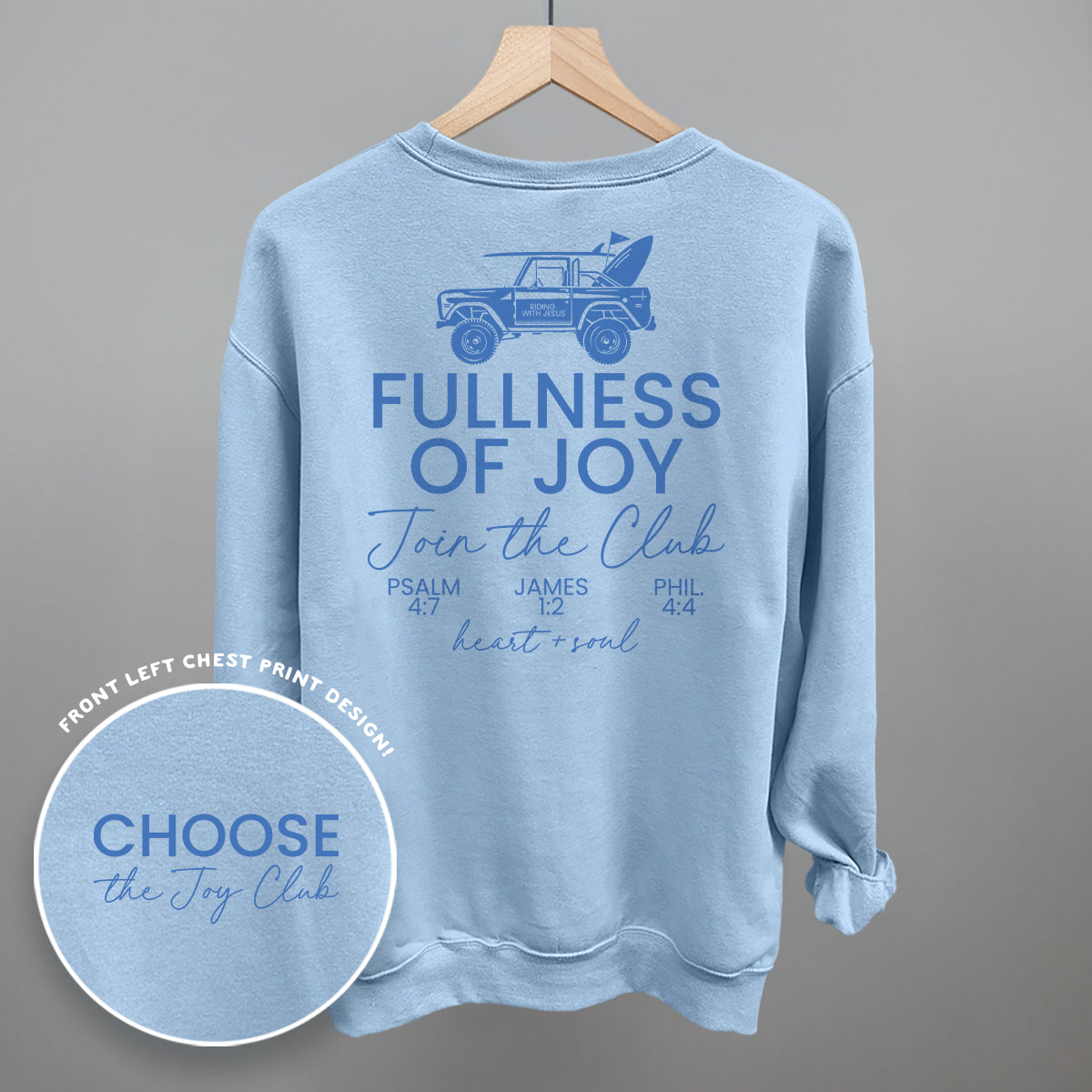 Choose The Joy Club (Back Print)