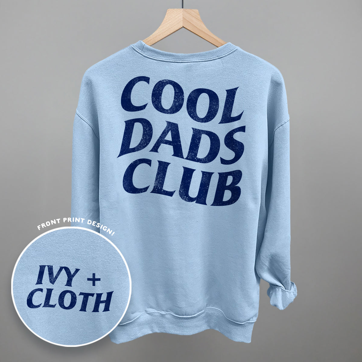 Cool Dads Club Blue (Back Print)