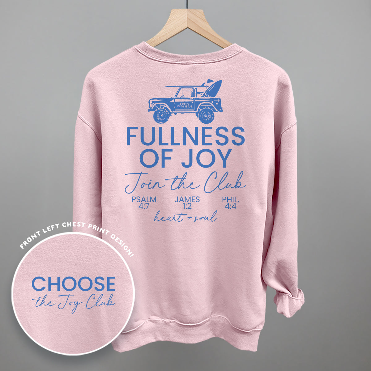 Choose The Joy Club (Back Print)