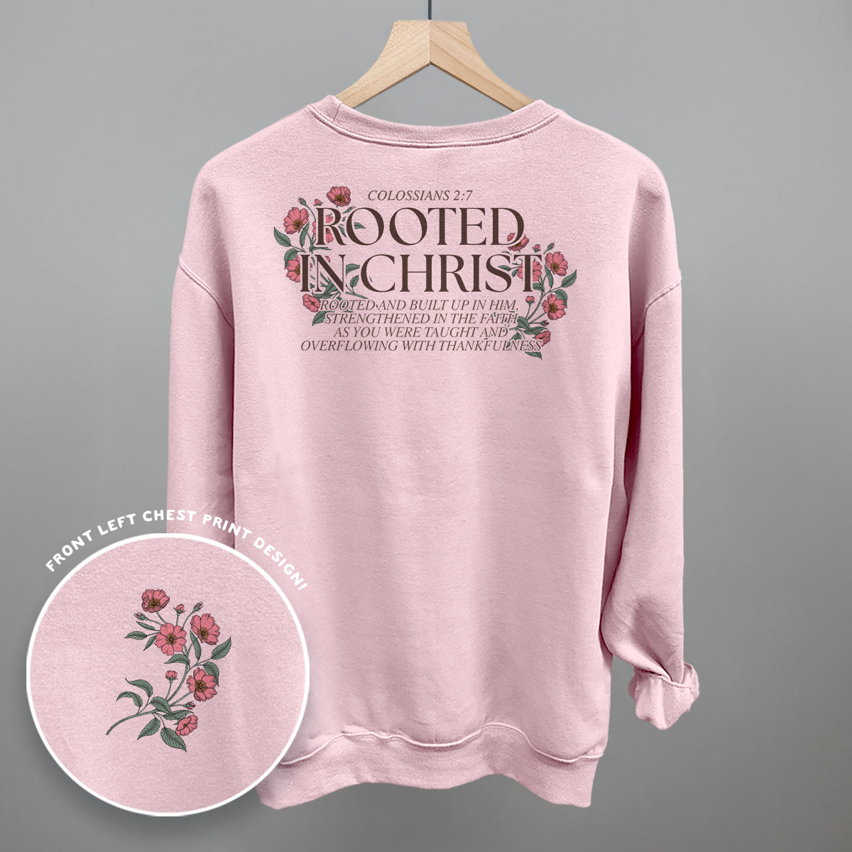 Rooted In Christ (Back Print)