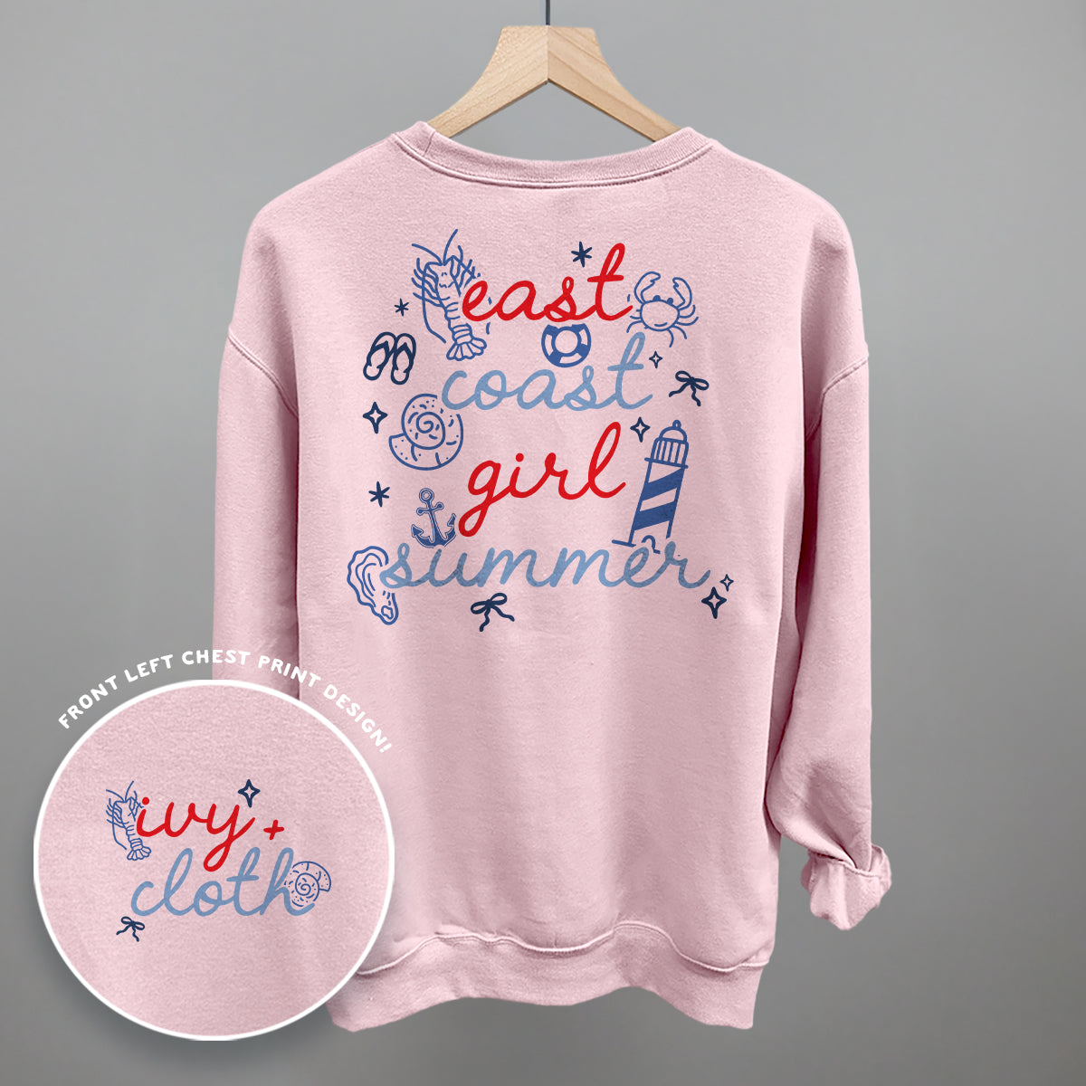 East Coast Girl Summer Doodles (Back Print)