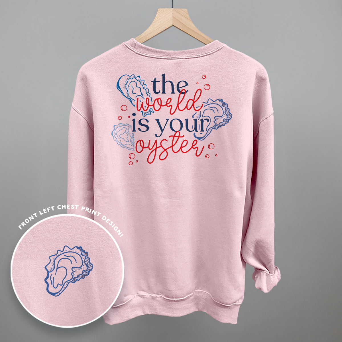 The World Is Your Oyster Doodles (Back Print)