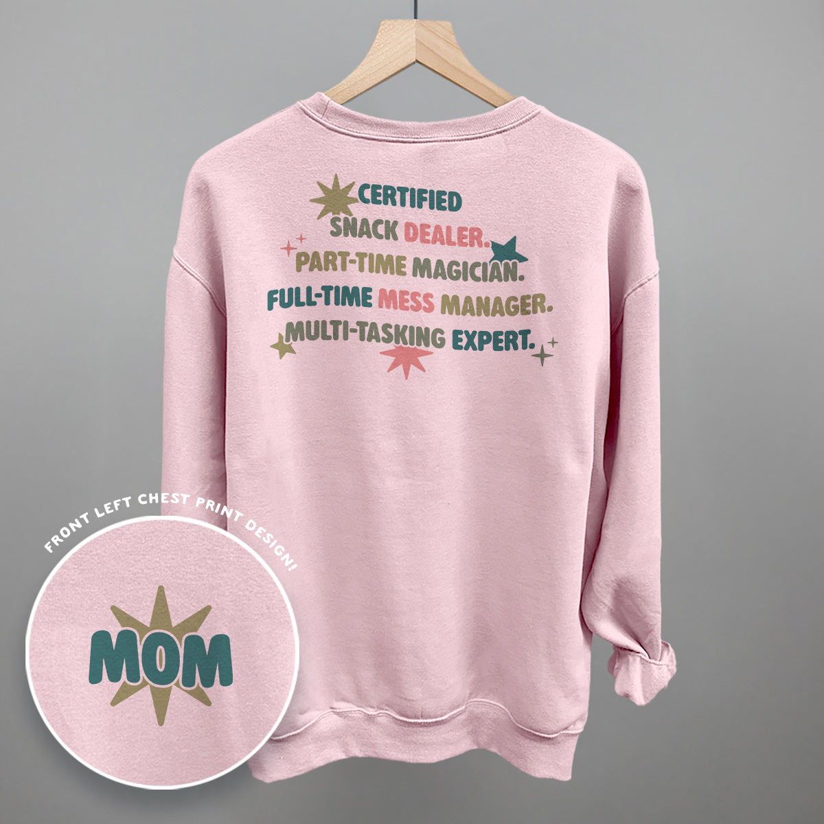 Multitasking Mom (Back Print)
