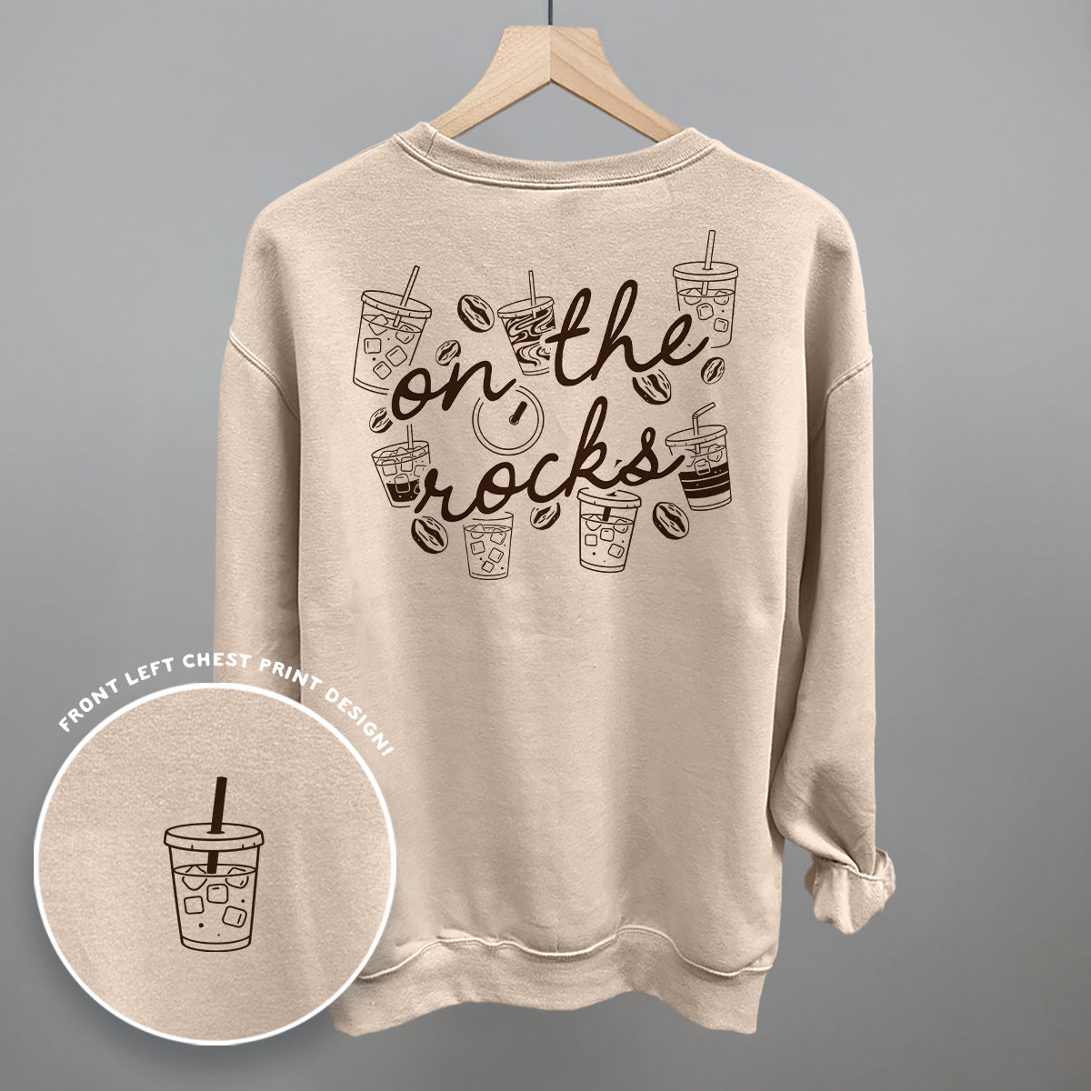 The Rocks Iced Coffee (Back Print)