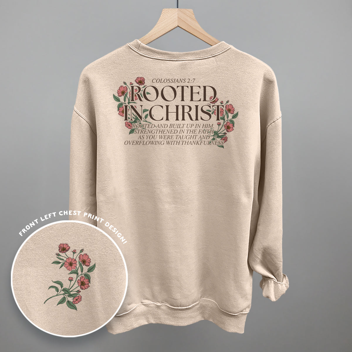 Rooted In Christ (Back Print)