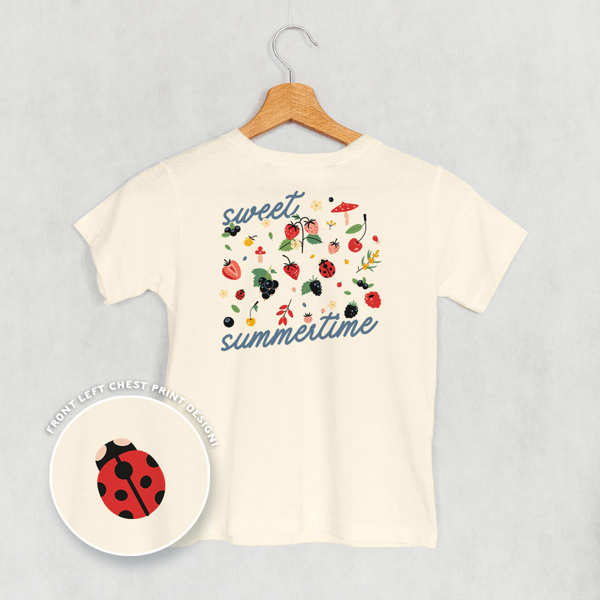 Sweet Summertime Fruits (Kids Back Print)
