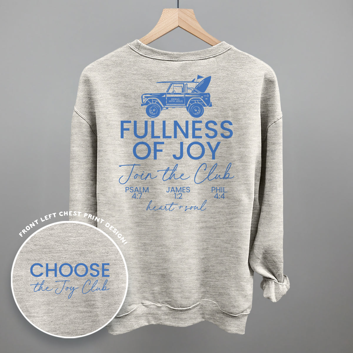 Choose The Joy Club (Back Print)