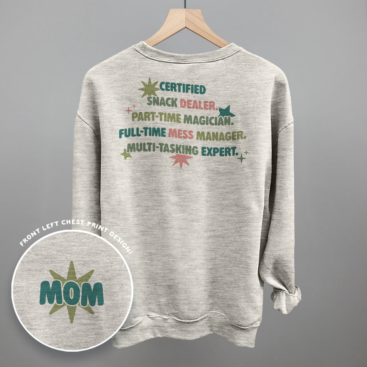 Multitasking Mom (Back Print)