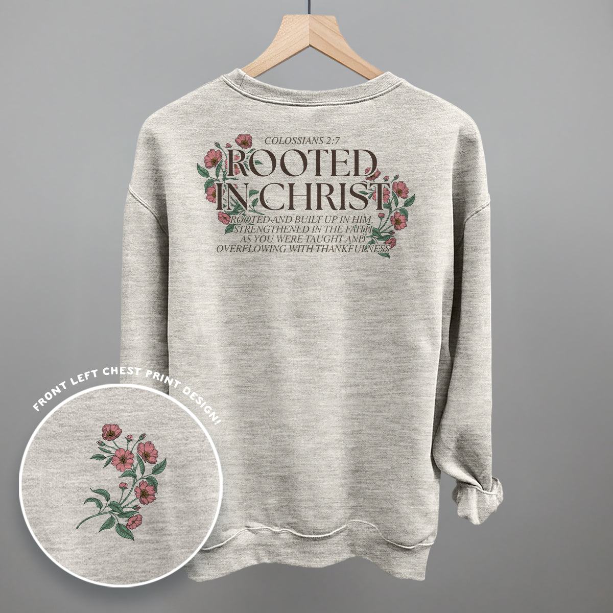 Rooted In Christ (Back Print)