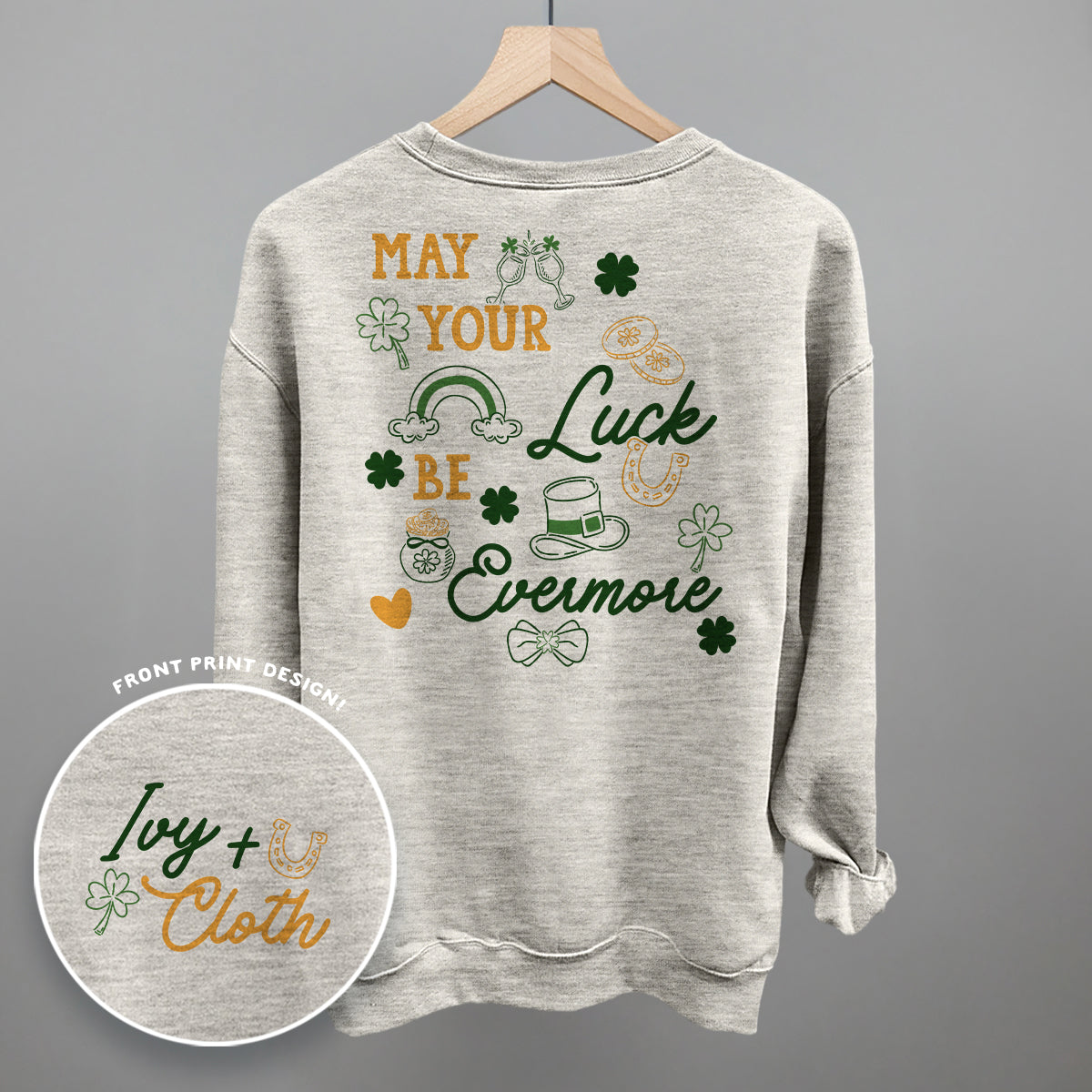 May Your Luck Be Evermore (Back Print)