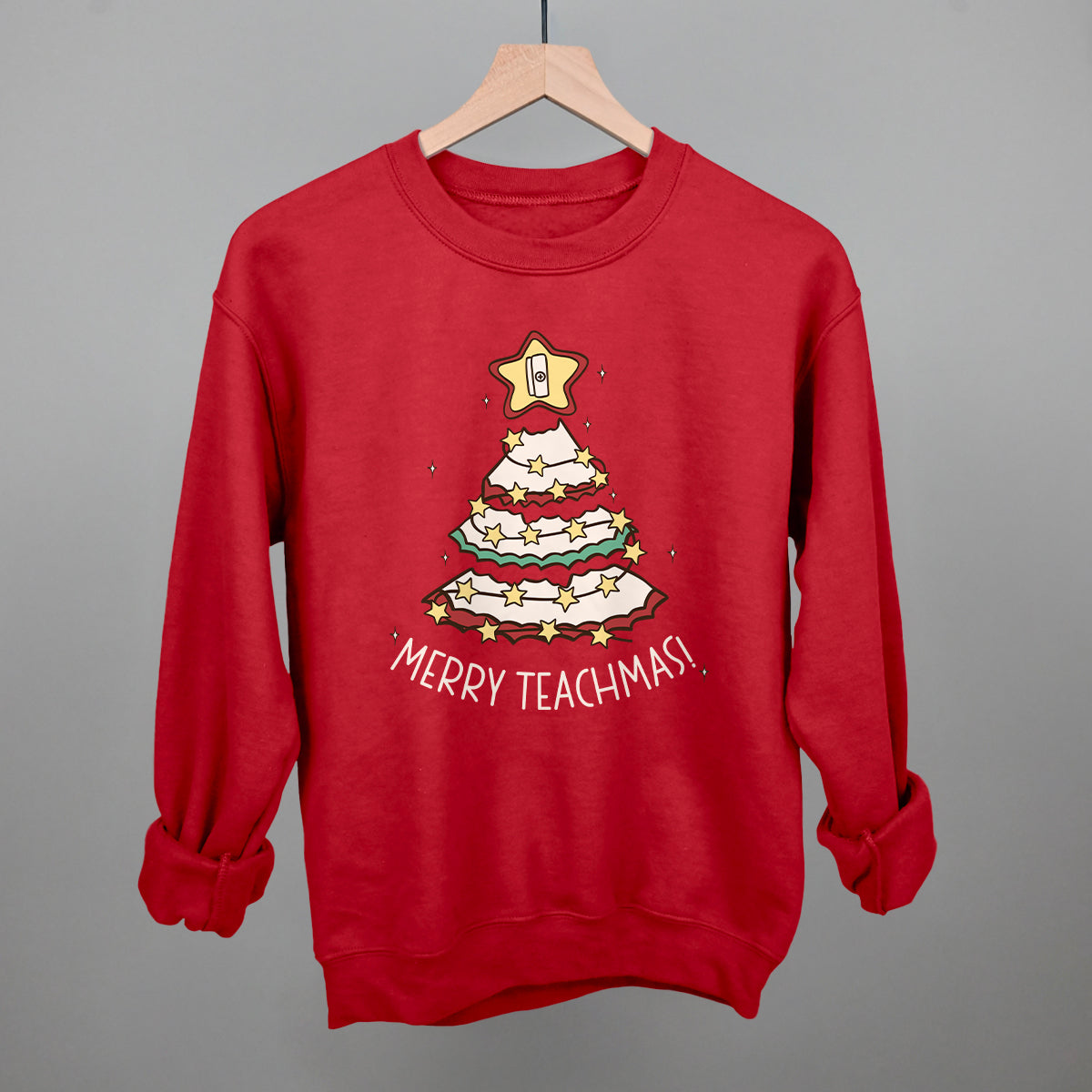 Merry Teachmas Tree Doodle