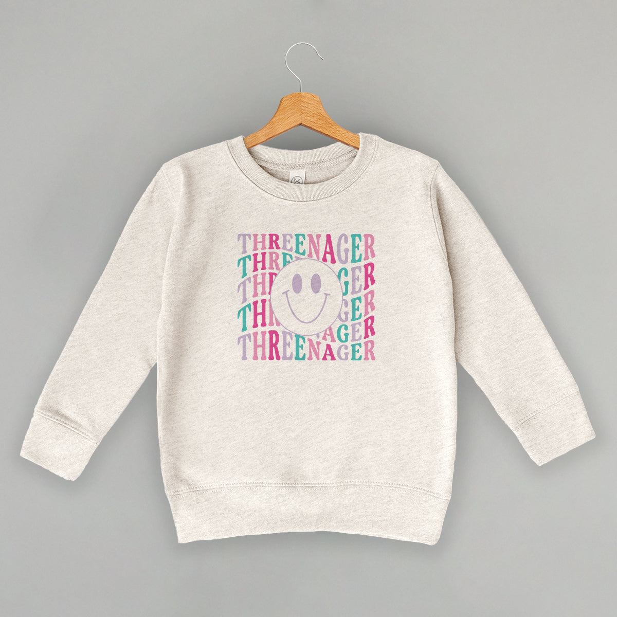 Threenager (Pink + Purple) (Kids)