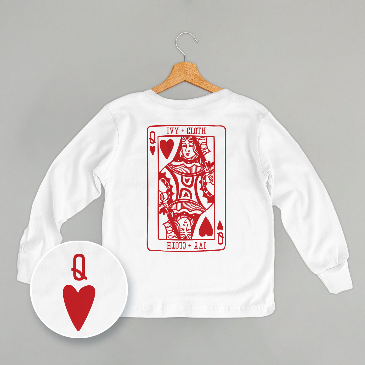 Queen Of Hearts (Kids Back Print)
