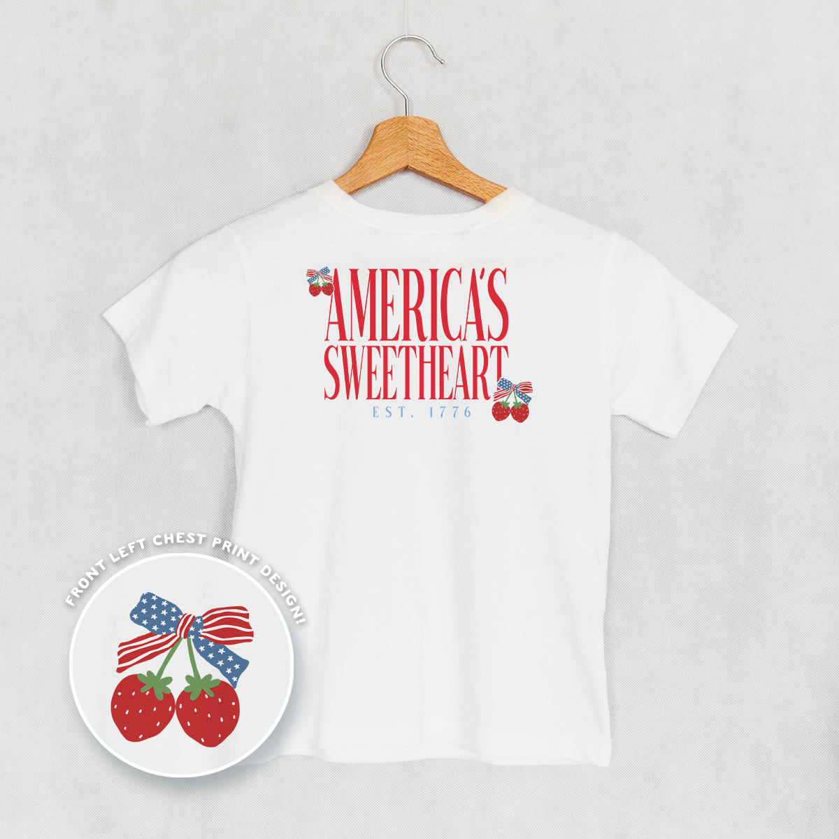 America's Sweetheart (Kids Back Print)