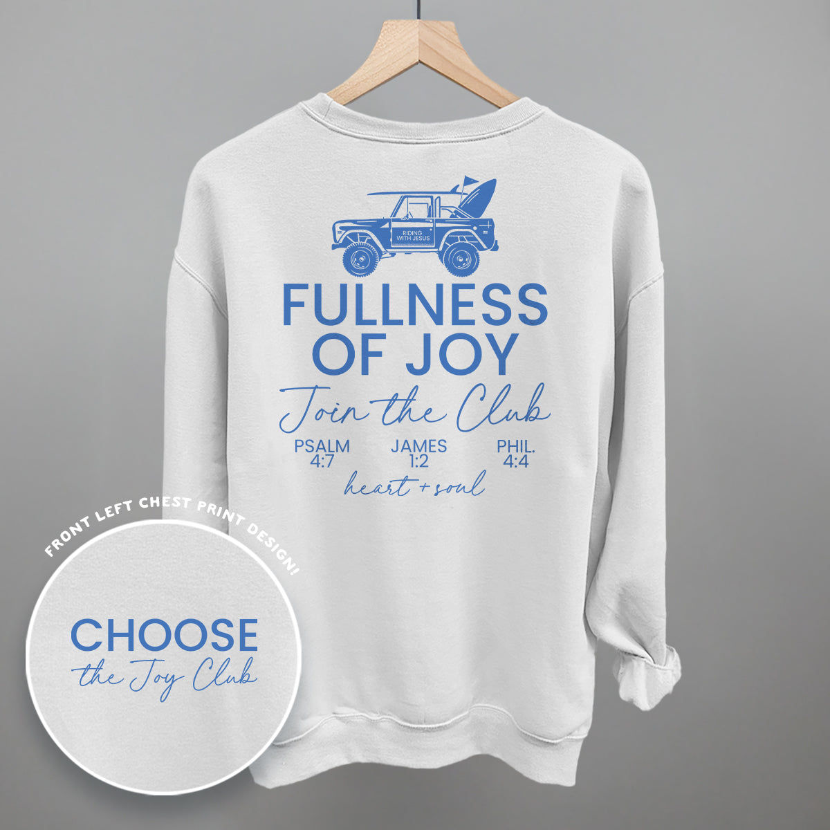 Choose The Joy Club (Back Print)