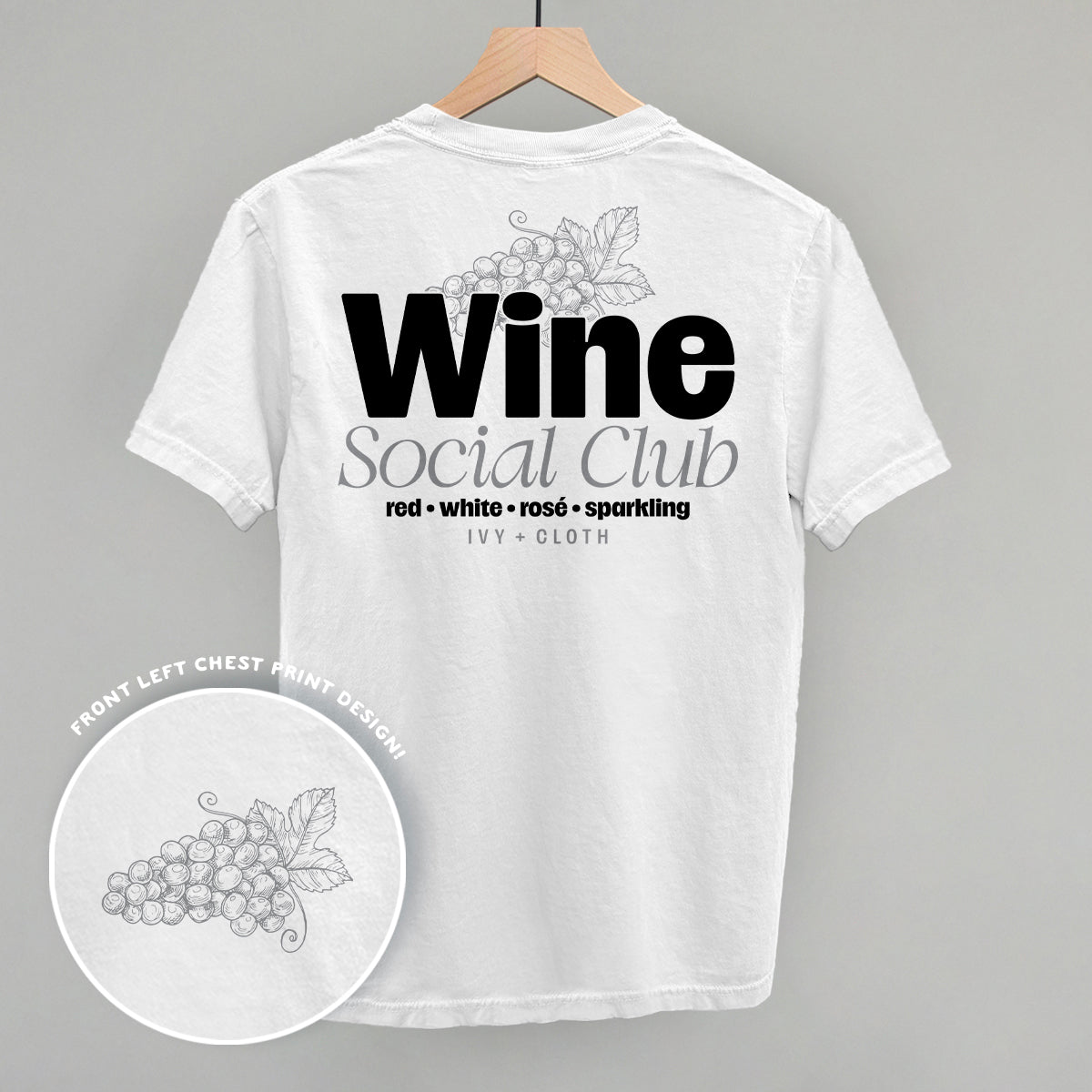 Wine Social Club (Back Print)