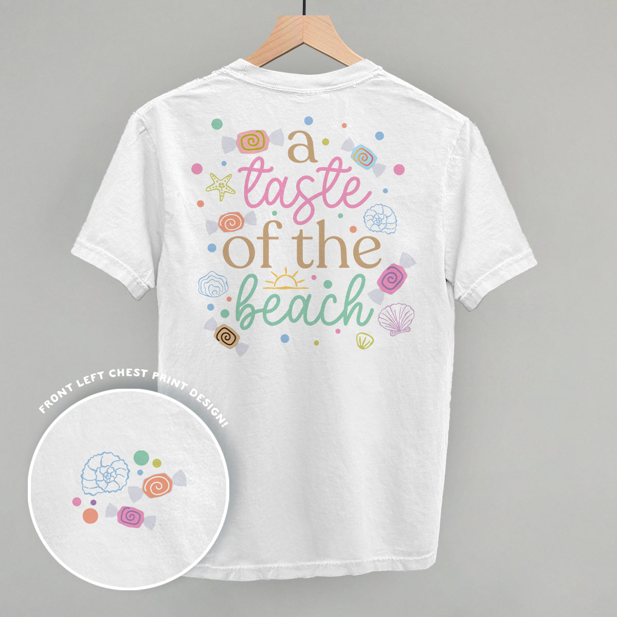 A Taste Of The Beach (Back Print)