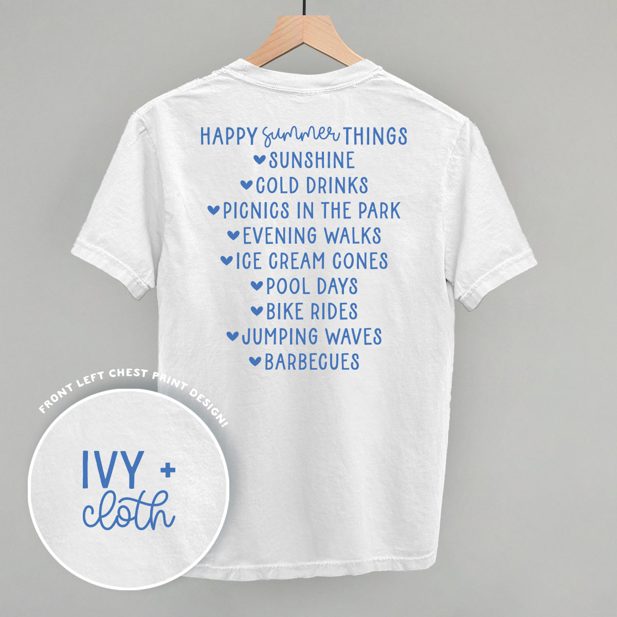 Happy Summer Things (Back Print)