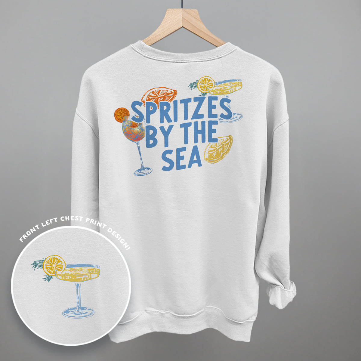 Spritzes By The Sea (Back Print)