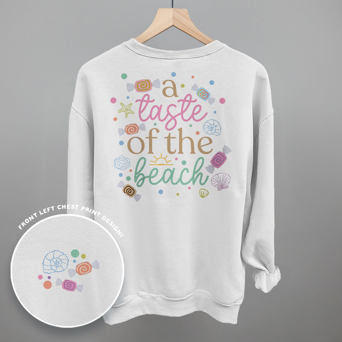 A Taste Of The Beach (Back Print)