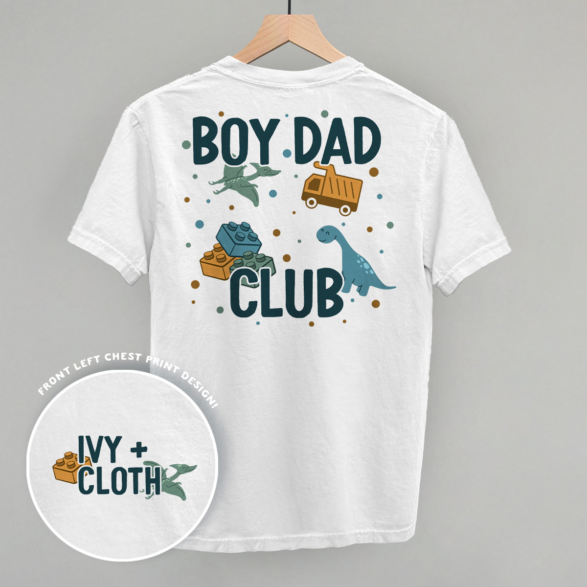 Boy Dad Club Doodles (Back Print)