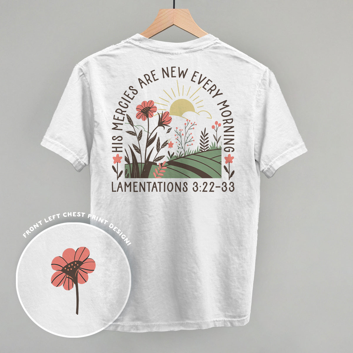 His Mercies Are New Every Morning (Back Print)