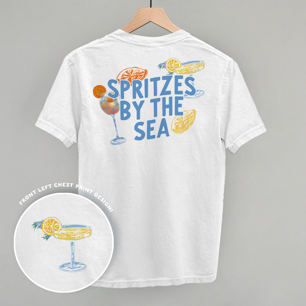 Spritzes By The Sea (Back Print)